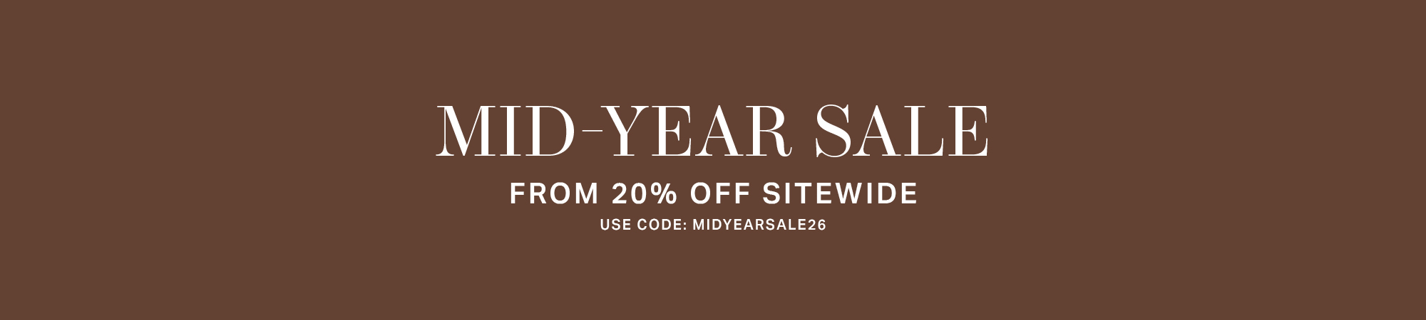 MID YEAR SALE 26